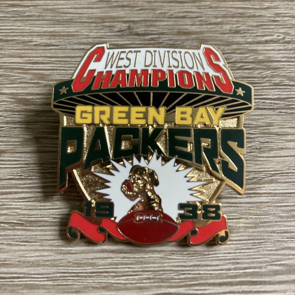 1938 Green Bay Packers West Division Champions PIN Willabee Ward Collection NFL